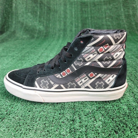 VANS Sk8-Hi Reissue x Nintendo Controller Men's size 7 / Women's size 8.5 - Picture 6 of 14